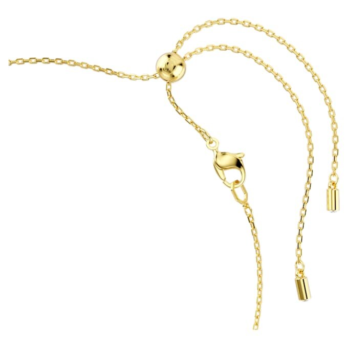 Idyllia Necklace Crystal Pearl, Mixed Cuts, Flower, Multicolored, Gold-Tone Plated Idyllia Necklace Crystal Pearl, Mixed Cuts, Flower, Multicolored, Gold-Tone Plated