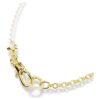 Idyllia Necklace Crystal Pearl, White, Gold-Tone Plated Idyllia Necklace Crystal Pearl, White, Gold-Tone Plated