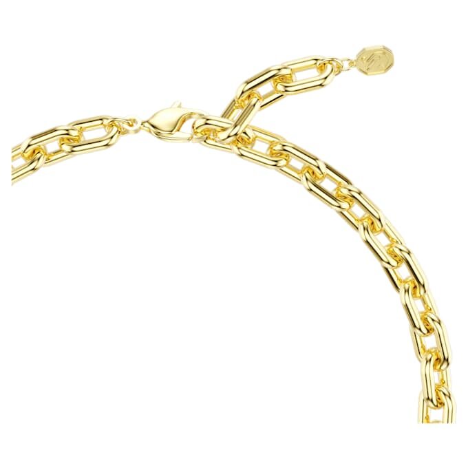 Idyllia Necklace Mixed Cuts, Flower, Multicolored, Gold-Tone Plated Idyllia Necklace Mixed Cuts, Flower, Multicolored, Gold-Tone Plated