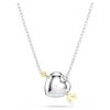 Idyllia Pendant Mixed Cuts, Heart with Arrow, White, Mixed Metal Finish Idyllia Pendant Mixed Cuts, Heart with Arrow, White, Mixed Metal Finish