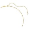 Idyllia Pendant Mixed Cuts, Apple, Green, Gold-Tone Plated Idyllia Pendant Mixed Cuts, Apple, Green, Gold-Tone Plated