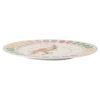 Idyllia Service Plate Porcelain, Crystal Print Motif, Cockatoo, Multicolored Idyllia Service Plate Porcelain, Crystal Print Motif, Cockatoo, Multicolored