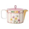 Idyllia Teapot Porcelain, Crystal Print Motif, Flycatcher, Small, Multicolored Idyllia Teapot Porcelain, Crystal Print Motif, Flycatcher, Small, Multicolored