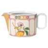 Idyllia Teapot Porcelain, Crystal Print Motif, Flycatcher, Small, Multicolored Idyllia Teapot Porcelain, Crystal Print Motif, Flycatcher, Small, Multicolored