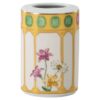 Idyllia Vase Porcelain, Crystal Print Motif, Flower, Yellow Idyllia Vase Porcelain, Crystal Print Motif, Flower, Yellow