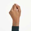 Imber Bracelet Round Cut, Green, Gold-Tone Plated Imber Bracelet Round Cut, Green, Gold-Tone Plated
