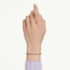 Imber Emily Tennis Bracelet Round Cut, Black, Rose Gold-Tone Plated Imber Emily Tennis Bracelet Round Cut, Black, Rose Gold-Tone Plated