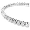 Imber Emily Tennis Bracelet Round Cut, White, Rhodium Plated Imber Emily Tennis Bracelet Round Cut, White, Rhodium Plated