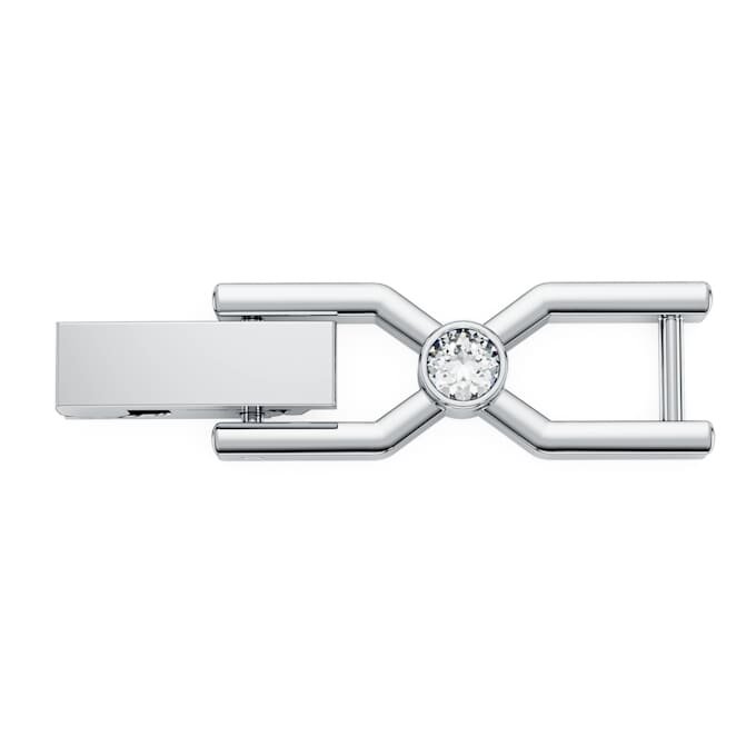 Imber Emily Tennis Extender Round Cut, White, Rhodium Plated Imber Emily Tennis Extender Round Cut, White, Rhodium Plated