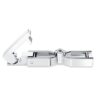 Imber Emily Tennis Extender Round Cut, White, Rhodium Plated Imber Emily Tennis Extender Round Cut, White, Rhodium Plated