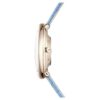 Imber Oval Watch Swiss Made, Leather Strap, Blue, Champagne Gold-Tone Finish Imber Oval Watch Swiss Made, Leather Strap, Blue, Champagne Gold-Tone Finish