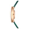Imber Oval Watch Swiss Made, Leather Strap, Green, Rose Gold-Tone Finish Imber Oval Watch Swiss Made, Leather Strap, Green, Rose Gold-Tone Finish