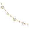 Imber Strandage Round Cut, White, Gold-Tone Plated Imber Strandage Round Cut, White, Gold-Tone Plated