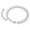 Imber Tennis Bracelet Round Cut, White, Rhodium Plated Imber Tennis Bracelet Round Cut, White, Rhodium Plated
