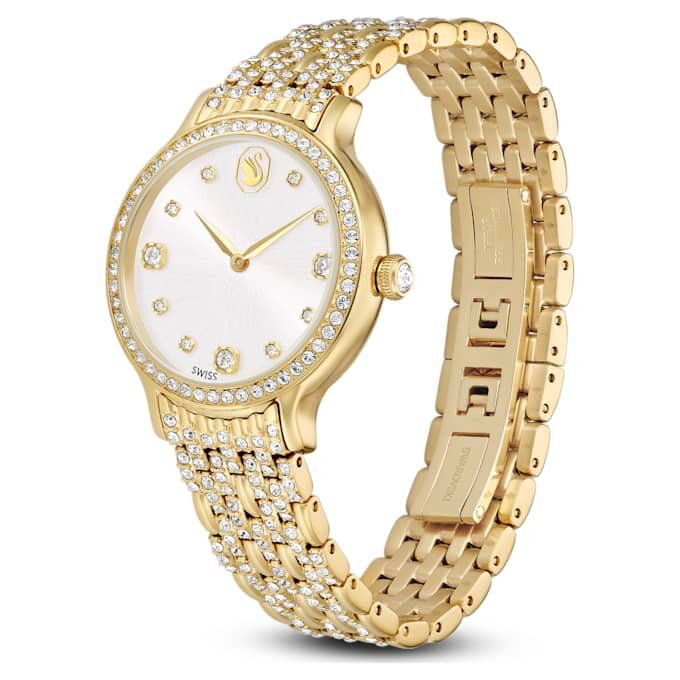 Imber Watch Swiss Made, Metal Bracelet, Gold Tone, Gold-Tone Finish Imber Watch Swiss Made, Metal Bracelet, Gold Tone, Gold-Tone Finish