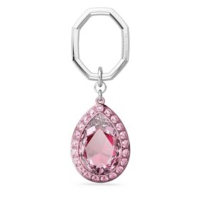 Key Ring Pear Cut, Pink