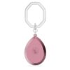 Key Ring Pear Cut, Pink Key Ring Pear Cut, Pink