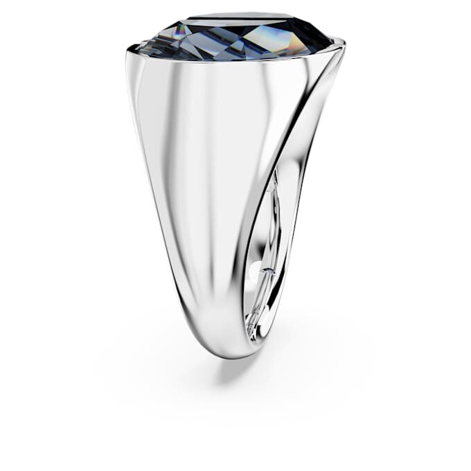 Lucent Cocktail Ring Gray, Rhodium Plated Lucent Cocktail Ring Gray, Rhodium Plated