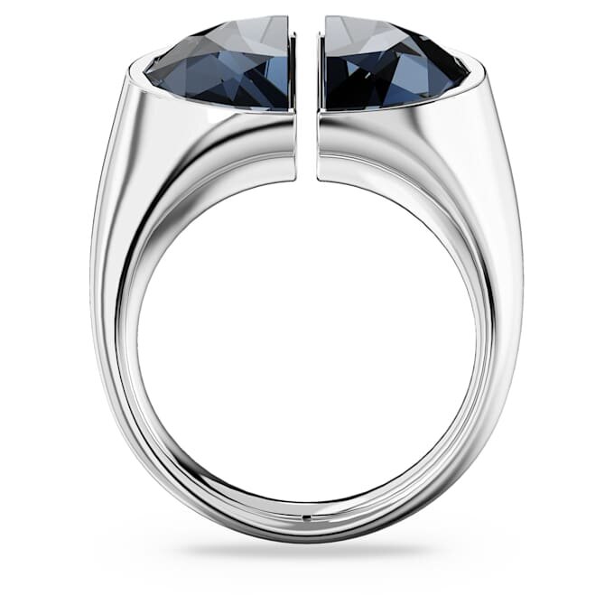 Lucent Cocktail Ring Gray, Rhodium Plated Lucent Cocktail Ring Gray, Rhodium Plated