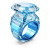 Lucent Cocktail Ring Octagon Cut, Blue Lucent Cocktail Ring Octagon Cut, Blue