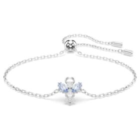 Magic Bracelet Angel, Blue, Rhodium Plated Magic Bracelet Angel, Blue, Rhodium Plated