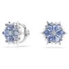 Magic Set Snowflake, Blue, Rhodium Plated Magic Set Snowflake, Blue, Rhodium Plated