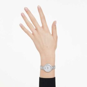 Matrix 3-Link Watch Swiss Made, Metal Bracelet, Silver Tone, Stainless Steel