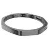 Matrix Bangle Baguette Cut, Octagon Shape, Gray, Ruthenium Plated Matrix Bangle Baguette Cut, Octagon Shape, Gray, Ruthenium Plated
