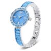 Matrix Bangle Watch Swiss Made, Crystal Bracelet, Blue, Stainless Steel Matrix Bangle Watch Swiss Made, Crystal Bracelet, Blue, Stainless Steel
