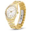 Matrix Date Watch Swiss Made, Metal Bracelet, Gold Tone, Gold-Tone Finish Matrix Date Watch Swiss Made, Metal Bracelet, Gold Tone, Gold-Tone Finish