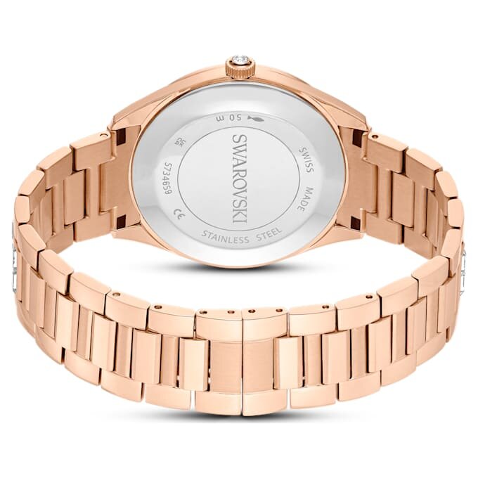 Matrix Date Watch Swiss Made, Metal Bracelet, Rose Gold Tone, Rose Gold-Tone Finish Matrix Date Watch Swiss Made, Metal Bracelet, Rose Gold Tone, Rose Gold-Tone Finish