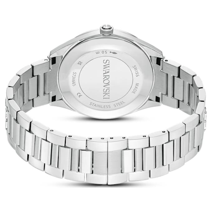 Matrix Date Watch Swiss Made, Metal Bracelet, Silver Tone, Stainless Steel Matrix Date Watch Swiss Made, Metal Bracelet, Silver Tone, Stainless Steel