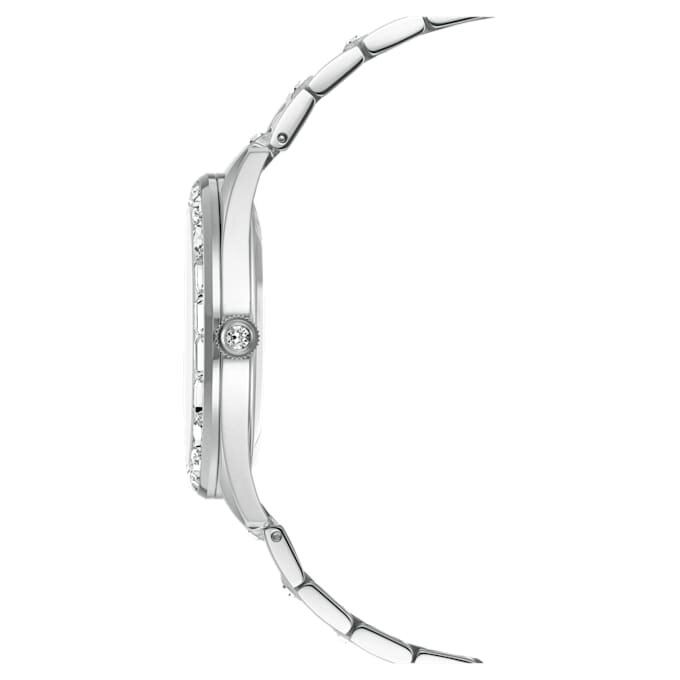 Matrix Date Watch Swiss Made, Metal Bracelet, Silver Tone, Stainless Steel Matrix Date Watch Swiss Made, Metal Bracelet, Silver Tone, Stainless Steel