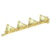 Matrix Extender Triangle Cut, Yellow, Gold-Tone Plated Matrix Extender Triangle Cut, Yellow, Gold-Tone Plated