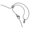 Matrix Necklace Gradient of Round Cuts, Multicolored, Ruthenium Plated Matrix Necklace Gradient of Round Cuts, Multicolored, Ruthenium Plated