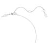 Matrix Pendant Crystal Pearl, Round Cut, White, Rhodium Plated Matrix Pendant Crystal Pearl, Round Cut, White, Rhodium Plated
