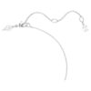 Matrix Pendant Crystal Pearl, Round Cut, White, Rhodium Plated Matrix Pendant Crystal Pearl, Round Cut, White, Rhodium Plated