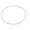 Matrix Set Crystal Pearl, Round Cut, White, Rhodium Plated Matrix Set Crystal Pearl, Round Cut, White, Rhodium Plated