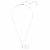 Matrix Set Crystal Pearl, Round Cut, White, Rhodium Plated Matrix Set Crystal Pearl, Round Cut, White, Rhodium Plated
