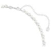 Matrix Set Crystal Pearl, Round Cut, White, Rhodium Plated Matrix Set Crystal Pearl, Round Cut, White, Rhodium Plated