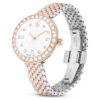 Matrix Tennis 7-Link Watch Swiss Made, Metal Bracelet, Rose Gold Tone, Mixed Metal Finish Matrix Tennis 7-Link Watch Swiss Made, Metal Bracelet, Rose Gold Tone, Mixed Metal Finish