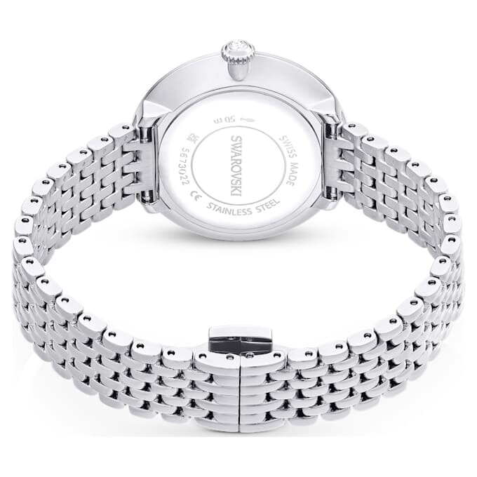 Matrix Tennis 7-Link Watch Swiss Made, Metal Bracelet, Silver Tone, Stainless Steel Matrix Tennis 7-Link Watch Swiss Made, Metal Bracelet, Silver Tone, Stainless Steel