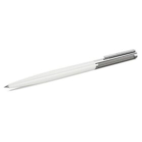 Matrix Tennis Ballpoint Pen White, Chrome Plated