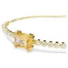 Matrix Tennis Bracelet Mixed Cuts, Caramel, Gold-Tone Plated Matrix Tennis Bracelet Mixed Cuts, Caramel, Gold-Tone Plated