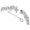 Matrix Tennis Bracelet Pear Cut, White, Rhodium Plated Matrix Tennis Bracelet Pear Cut, White, Rhodium Plated
