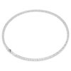 Matrix Tennis Necklace Round Cut, White, Rhodium Plated Matrix Tennis Necklace Round Cut, White, Rhodium Plated