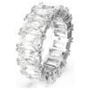 Matrix Vittore Ring Baguette Cut, White, Rhodium Plated Matrix Vittore Ring Baguette Cut, White, Rhodium Plated