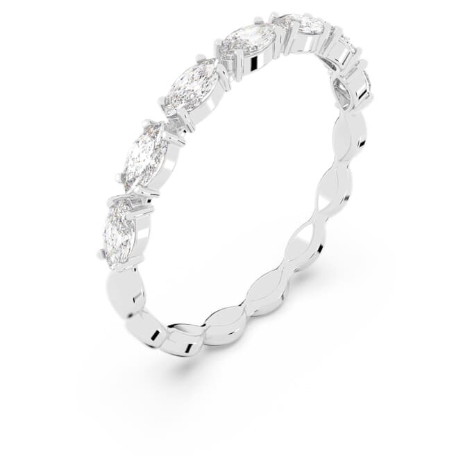 Matrix Vittore Ring Marquise Cut, White, Rhodium Plated Matrix Vittore Ring Marquise Cut, White, Rhodium Plated