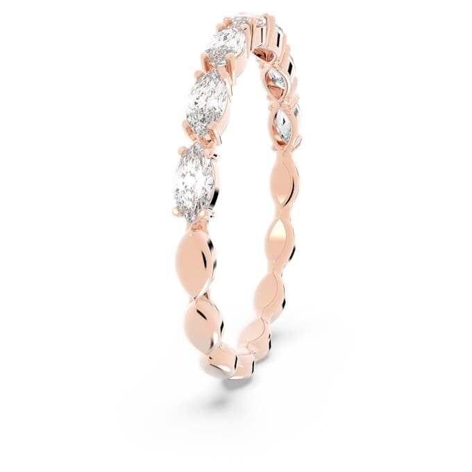 Matrix Vittore Ring Marquise Cut, White, Rose Gold-Tone Plated Matrix Vittore Ring Marquise Cut, White, Rose Gold-Tone Plated