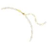 Mesmera Necklace Mixed Cuts, White, Gold-Tone Plated Mesmera Necklace Mixed Cuts, White, Gold-Tone Plated
